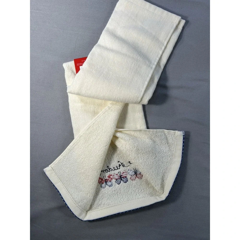 Kohl's OEKO TEX Celebrate Together Americana Freedom hand Towel 16